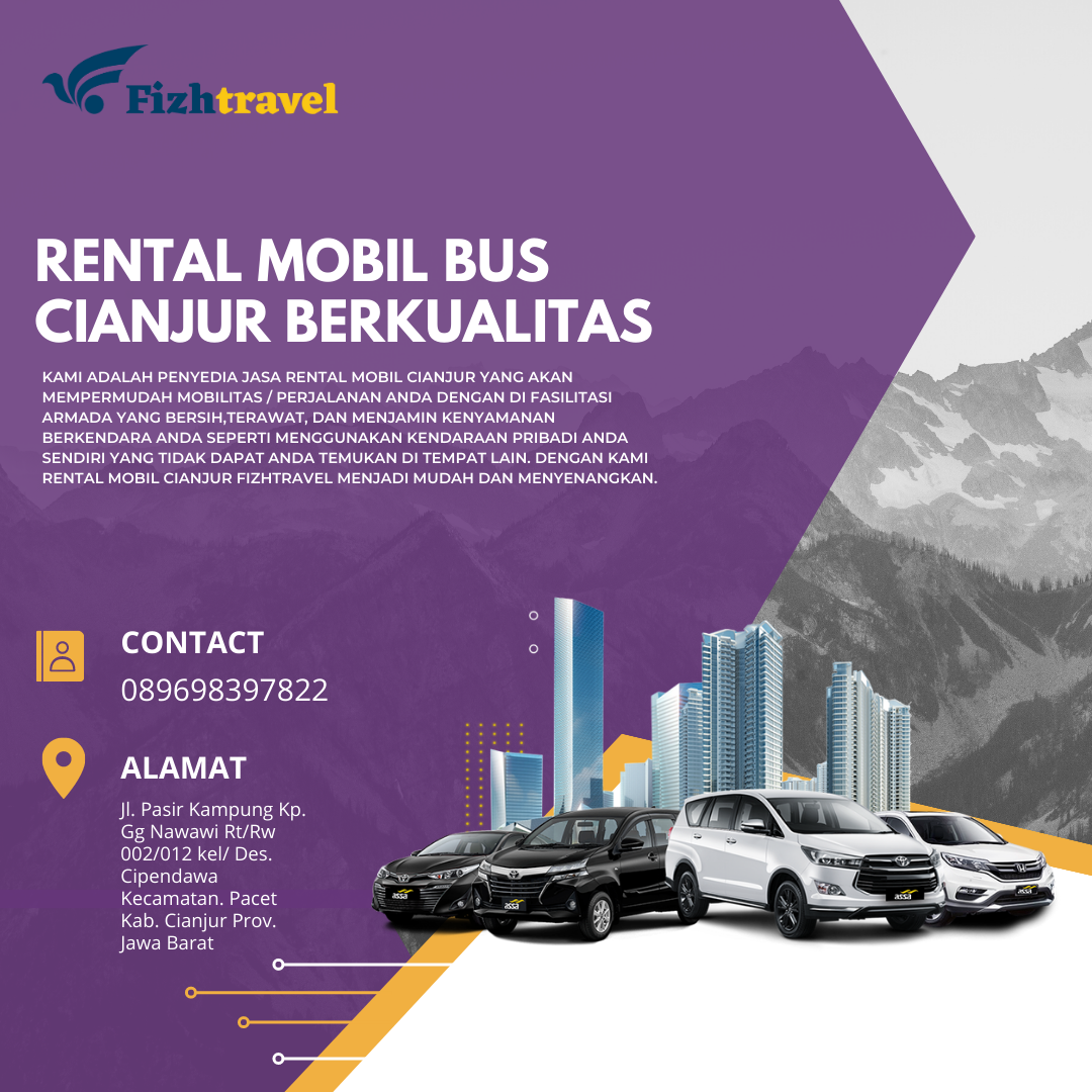 Rental Mobil Bus Cianjur Berkualitas